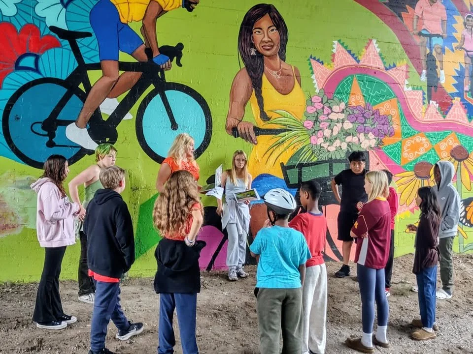 Youth Art Exhibition: Murals, Bikes &amp; Community