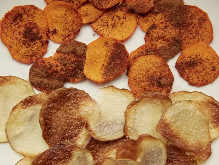 Baked Root Vegetable Chips 