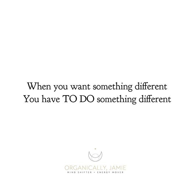 It&rsquo;s so easy to stay in place. We feel comfortable staying in place, even when it&rsquo;s so drastically different that what we actually want.

We have fear over what is on the other side of change, even though we are miserable in what is.

The