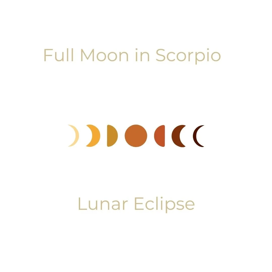 Letting It Go with The Lunar Eclipse/Full Moon in Scorpio