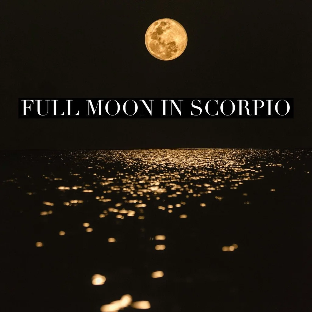 Releasing with the Full Moon In Scorpio 