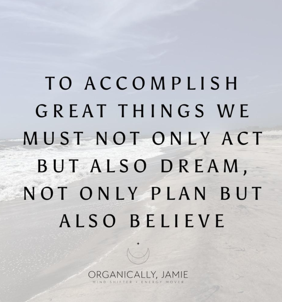 Goals Are Made by the Decisions We Make 