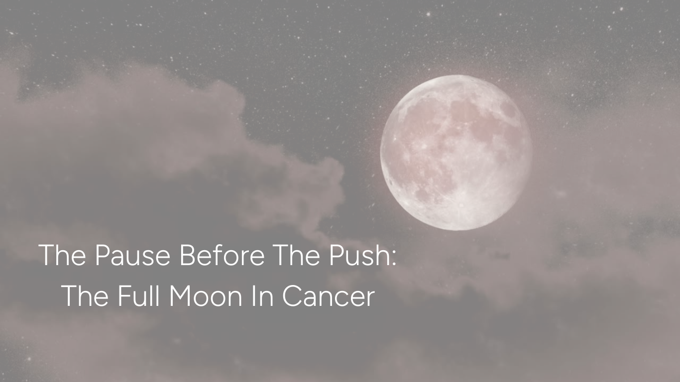 The Pause Before The Push