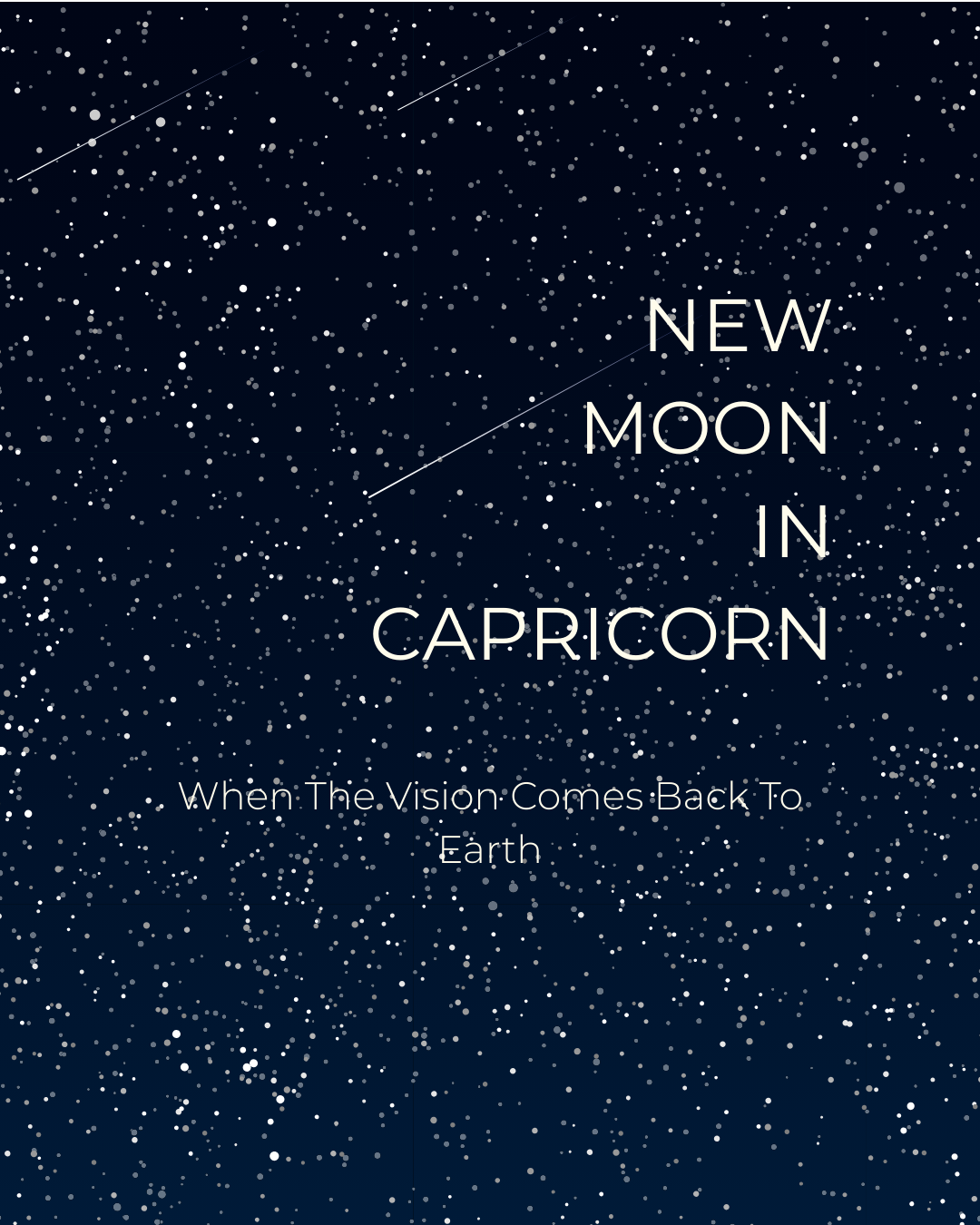 When The Vision Comes Back To Earth