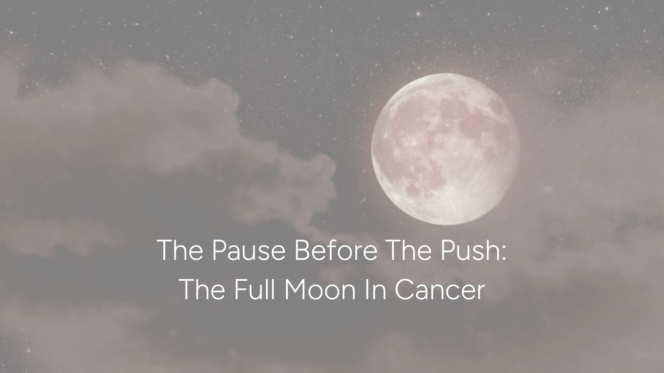 The Pause Before The Push