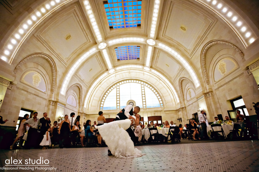Great Hall at Union Station 206-524-4918 EMAIL Built in 1911, the Great Hall is an architectural masterpiece with a stunning interior dominated by a central barrel-vaulted ceiling and antique tile floors.