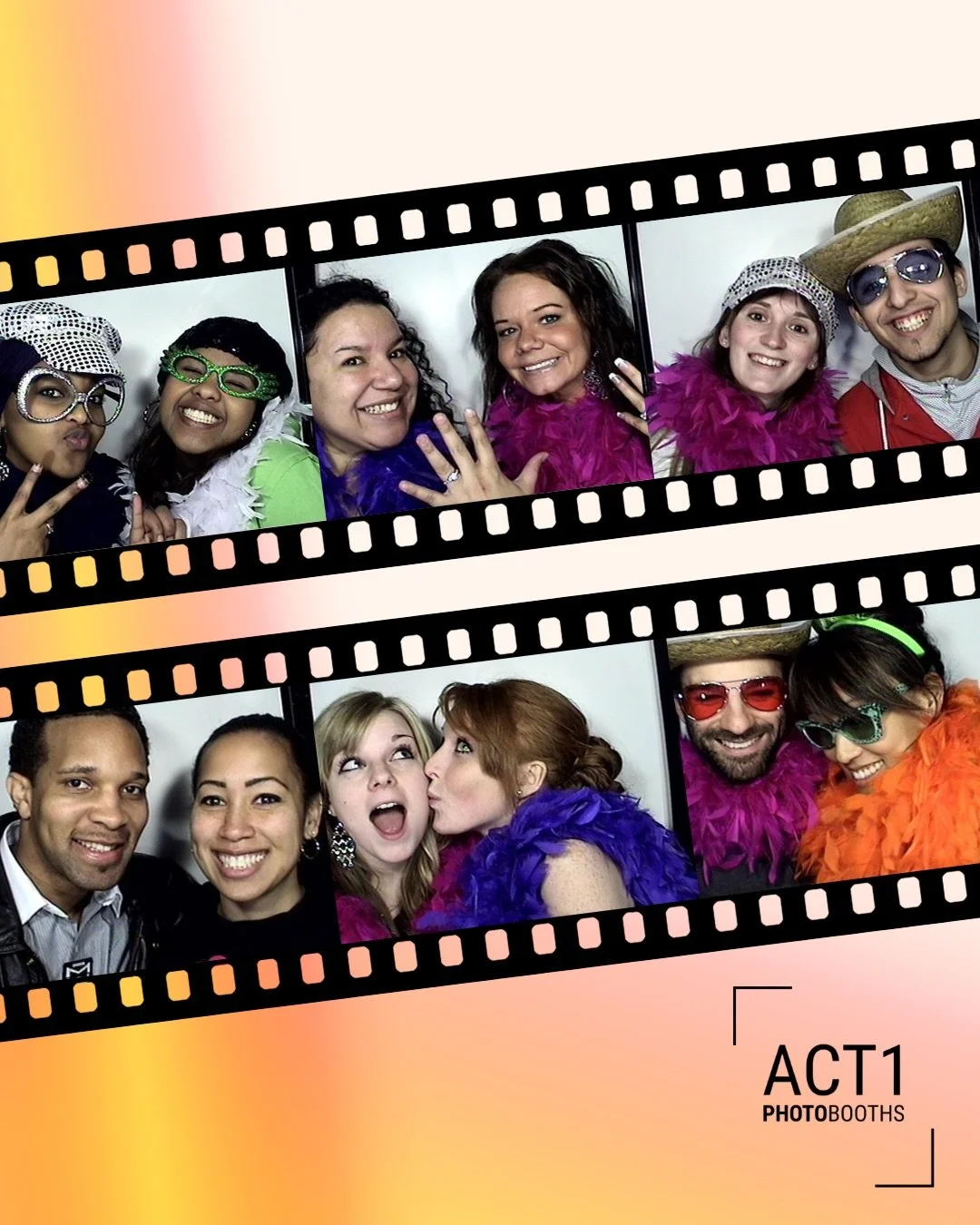 Lights, Lens, Love: How Act1 Photo Booths Turns Wedding Moments Into Magic ⚡️

There&rsquo;s something timeless about the sound of laughter, the sparkle of a sequin dress, and the flash of a camera capturing it all. Somewhere between elegance and cha