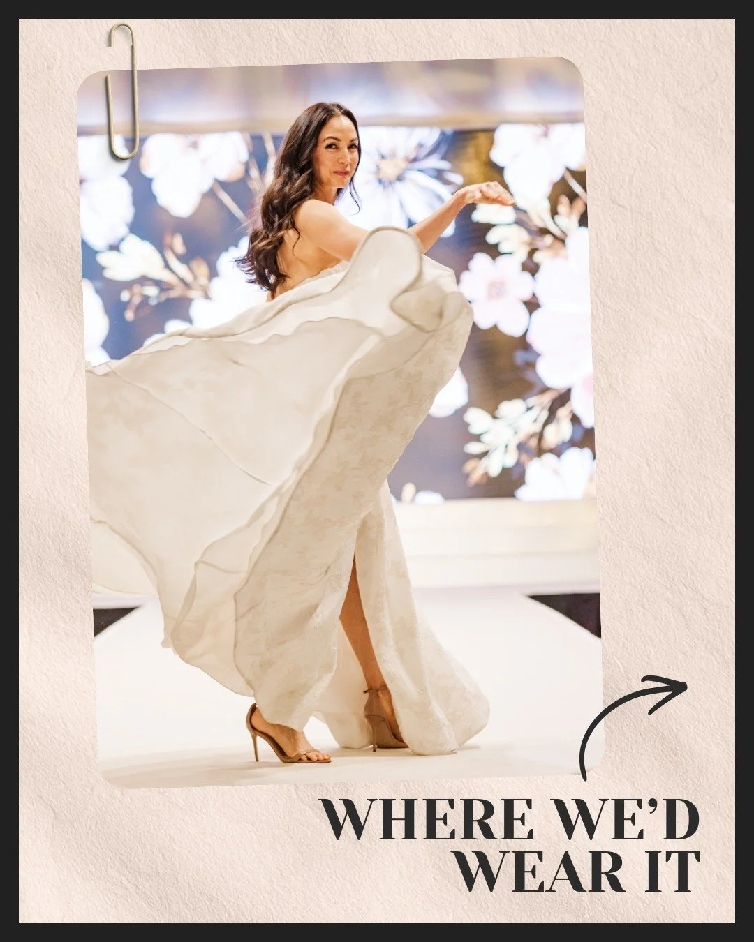 What kind of wedding are you planning, and what kind of dress fits the vibe? ✨

We picked a few stunning looks from the 2026 Seattle Wedding Show fashion runway and imagined where we&rsquo;d wear them. From museum rooftops to garden pathways, the rig