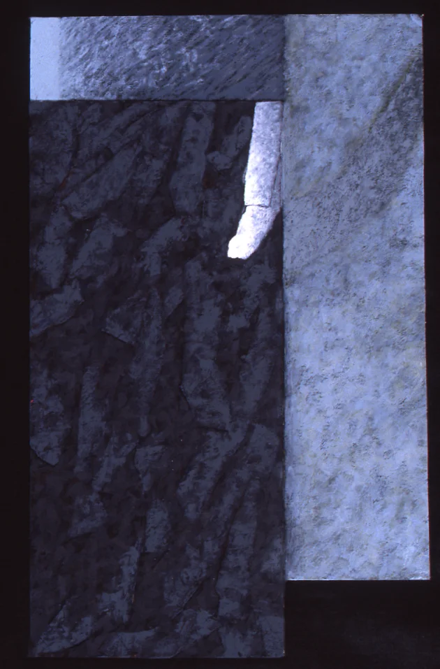 Just In Case... collage/mixed media 37.5x24" Nov 1993
