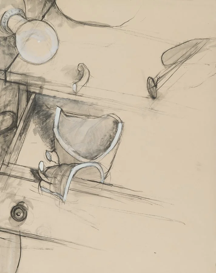 Still life charcoal:conte:gouache 22.5x17%22 April 2016GK.jpg