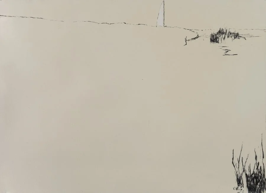 Nantucket charcoal/conte 22x30 27J an 2008