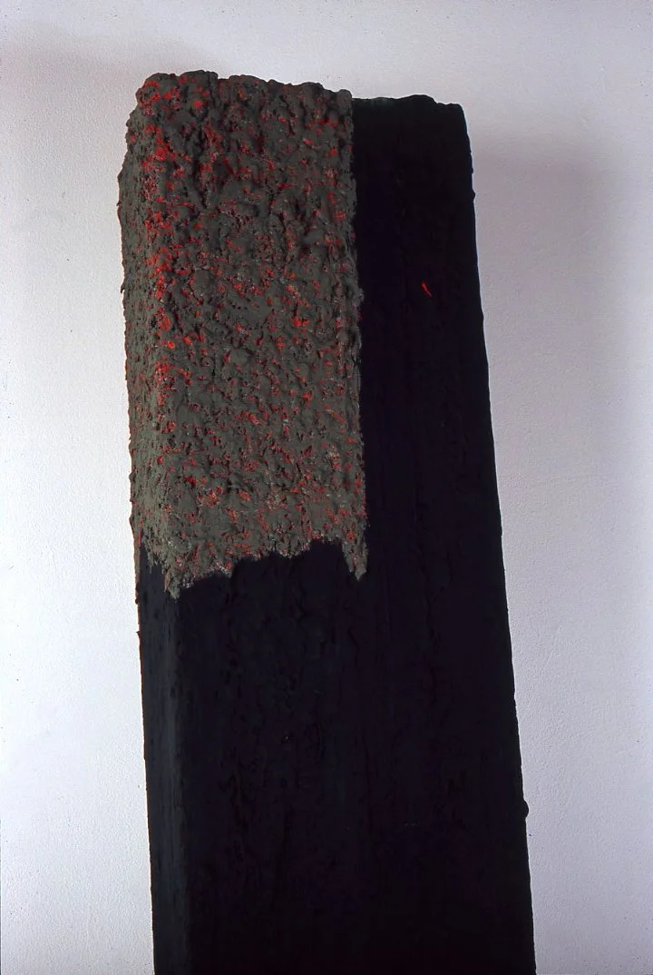 Root (Detail) acrylic on wood 2006 94x35x10"