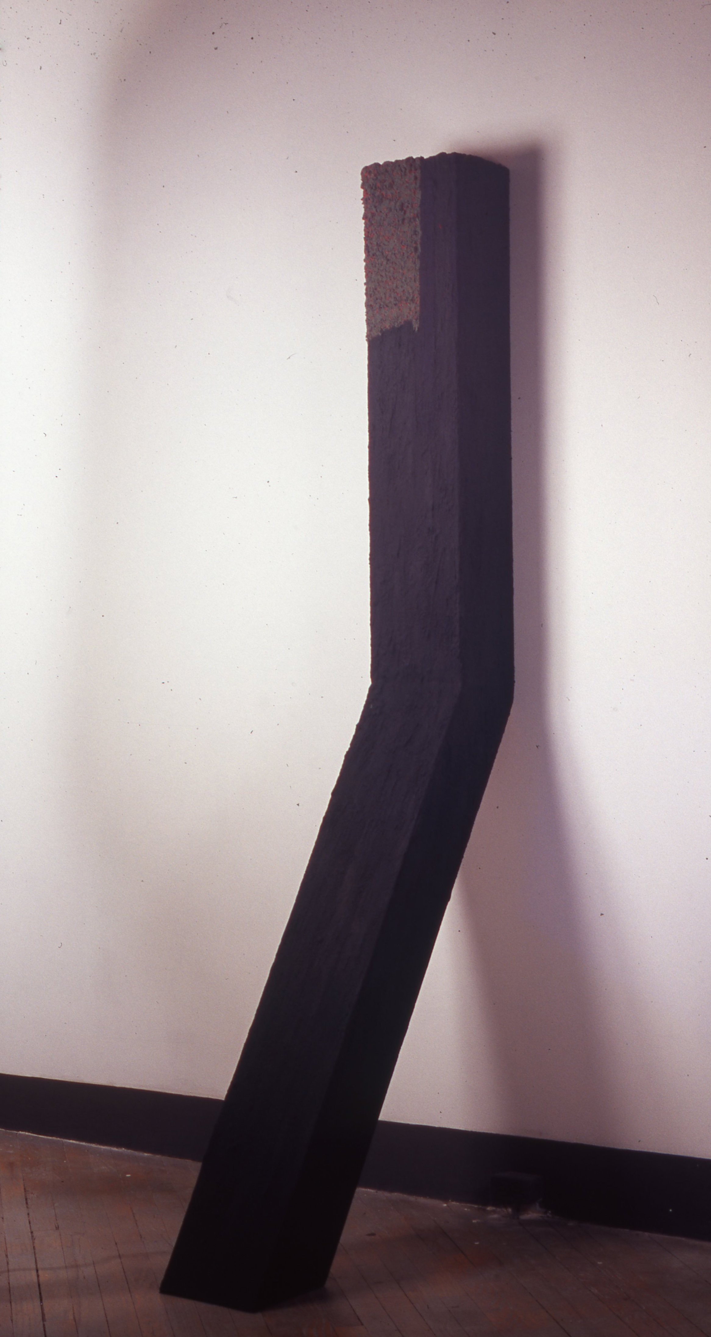 Root acrylic on wood 2006 94x35x10"