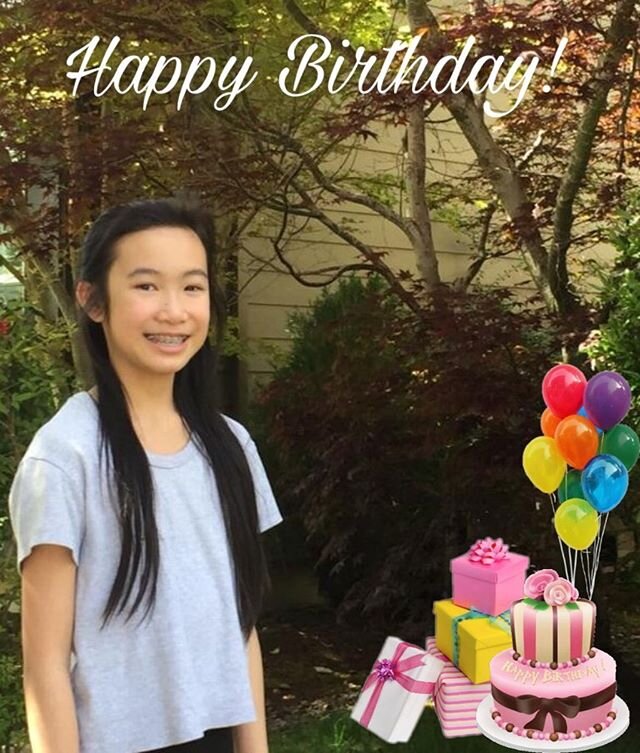 Happy 13th birthday Katie! 🥳⛸ #teenager #birthdaygirl #TeamWFSC
