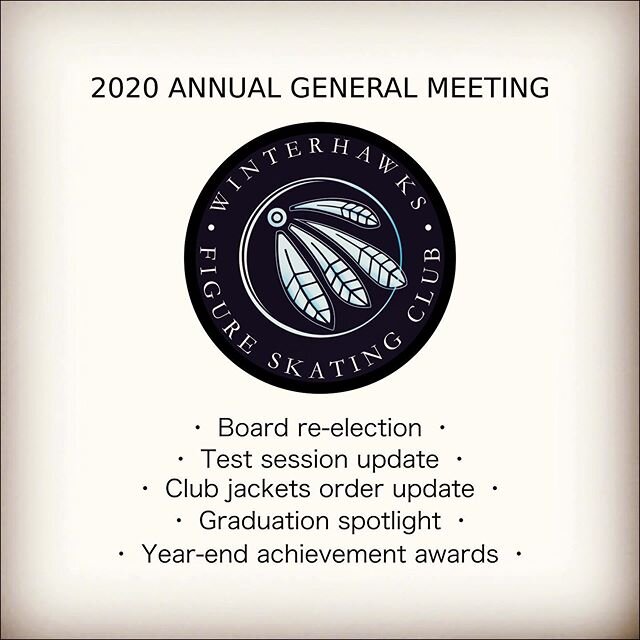 2020 WFSC Annual General Meeting will be held at 1:30pm tomorrow (June 13th) through Zoom. (🔗 to register is posted on our webpage)⁣
⁣
Please come join and celebrate with us, we strive to build a community that our members feel belong and motivated,