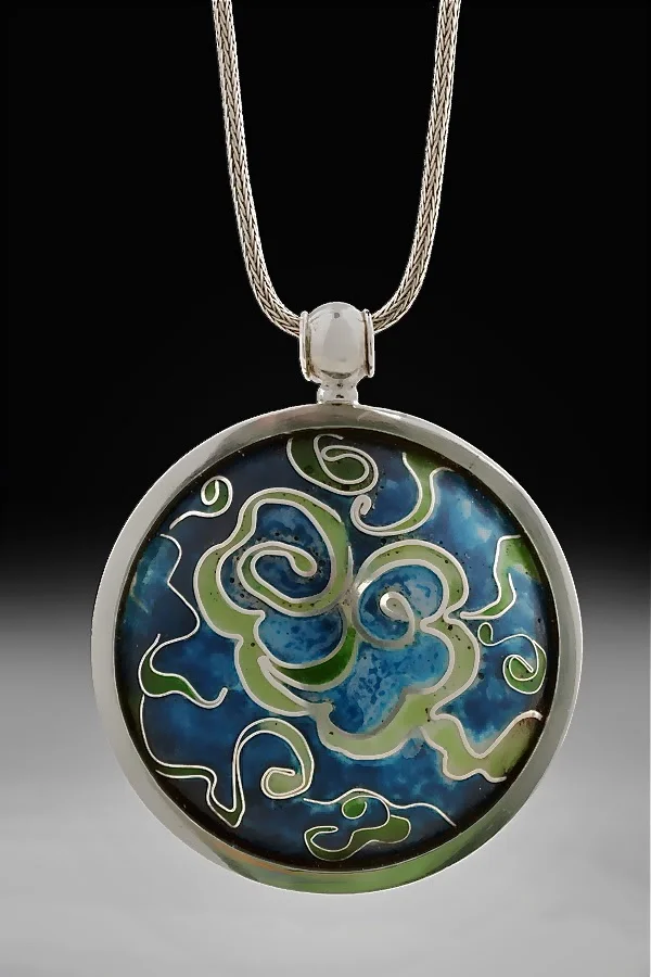 Swirls and Eddies Pendant