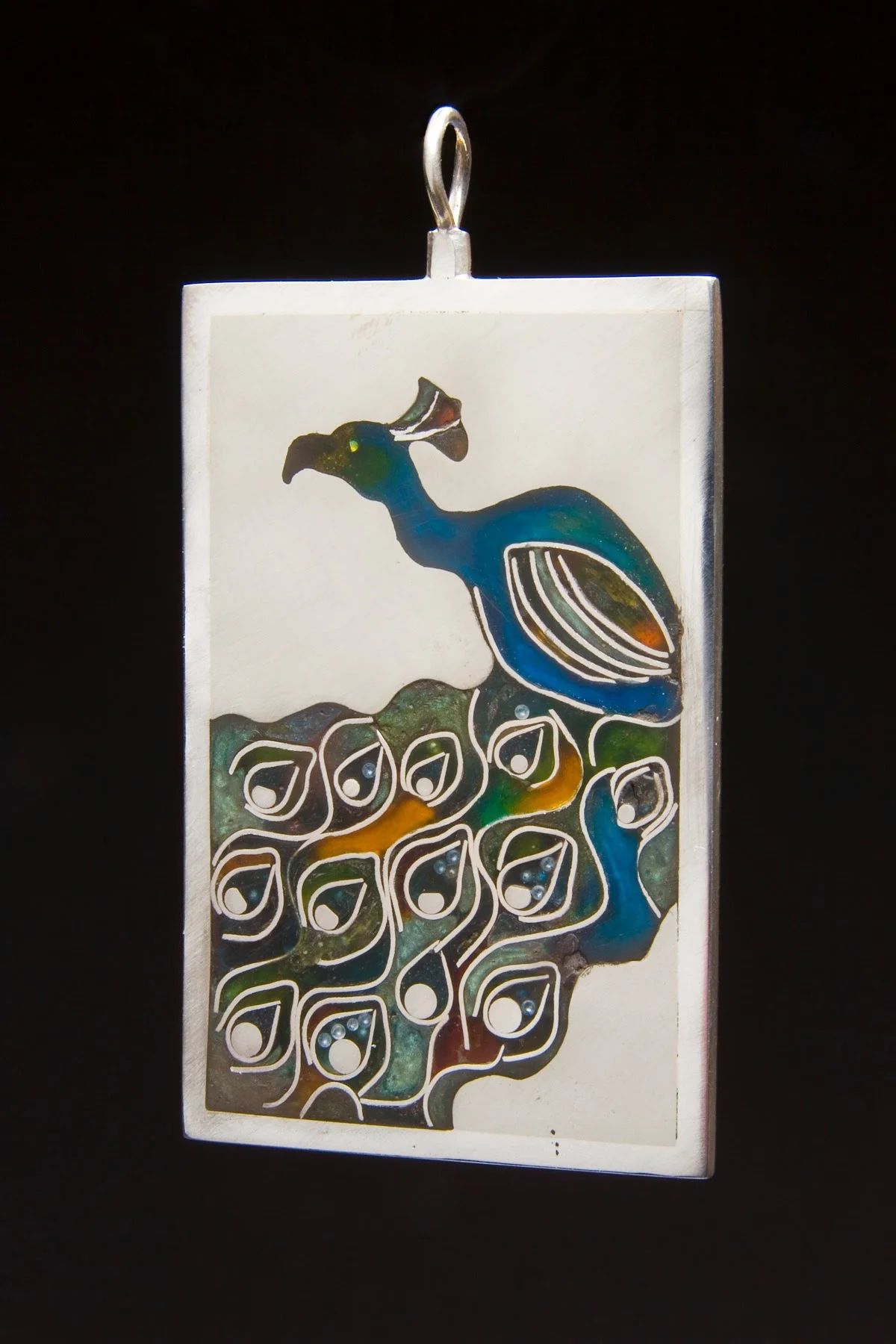 Glorious Peacock Pendant