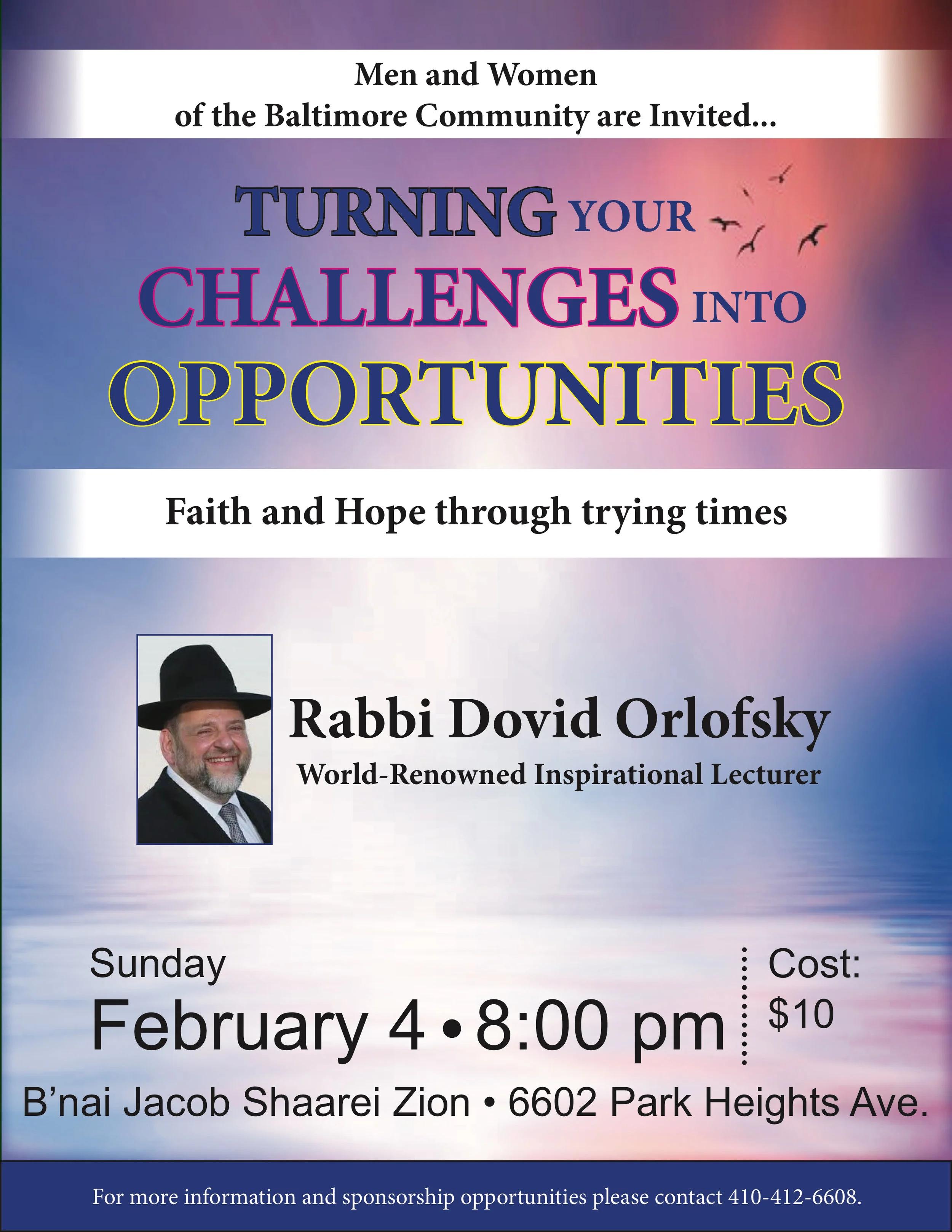 [Baltimore] Turning Your Challenges Into Opportunities 