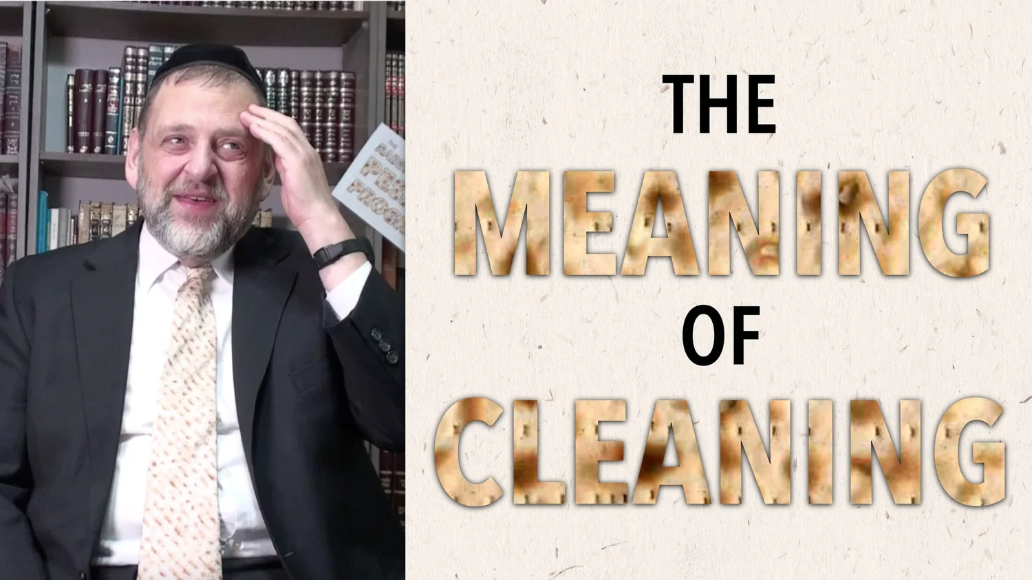 Pesach Program 1: The Meaning of Cleaning episode artwork