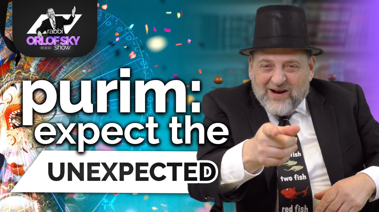 Purim: Expect the Unexpected (Ep. 164) episode artwork