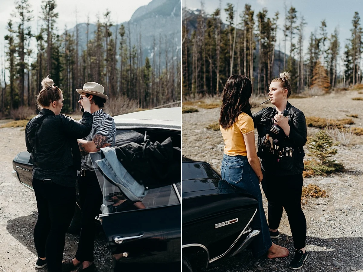 This babe right here? So wildly talented at what she does; Emily and I are so thankful that she was there with us all day long during our Wild Kin elopement shoot.