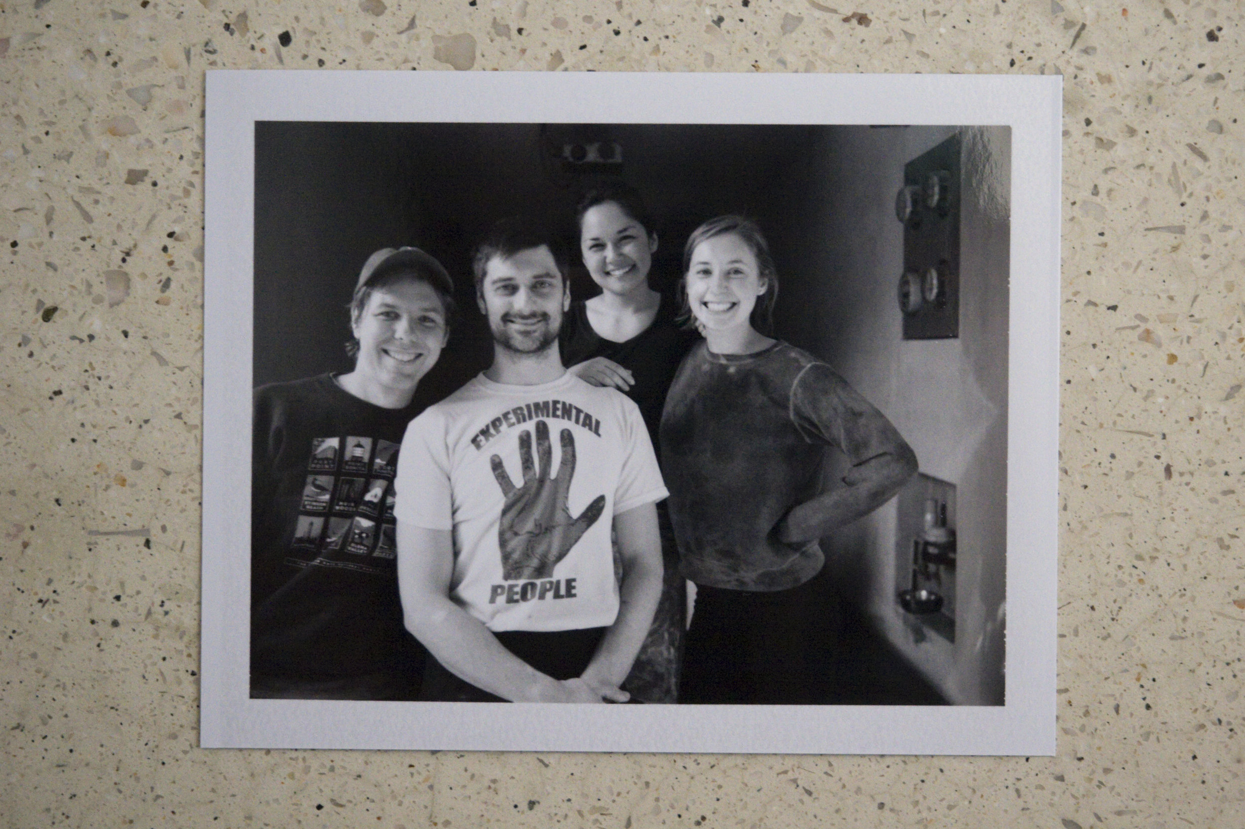 The original PIchón team. From right to left: PJ Rountree; Kenny Curran; Niki Nakazawa; Emma Rosenbush