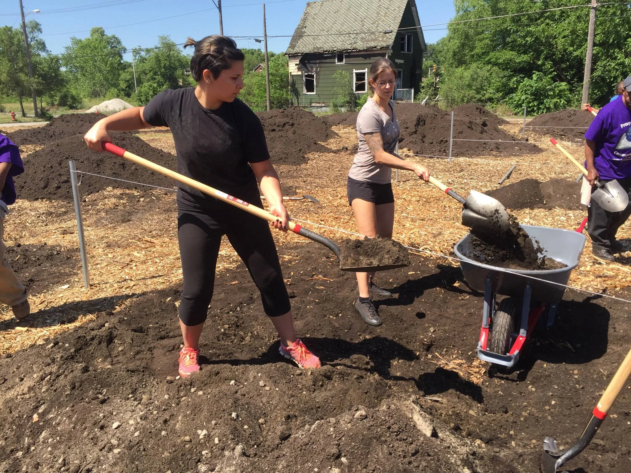 Council volunteer Setel Holden-Villars and Council board member Sarah Highlen
