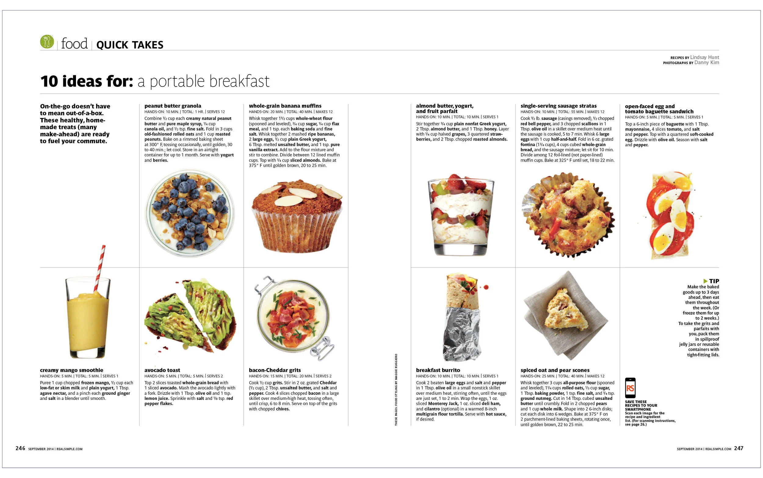 10 Ideas For: A Portable Breakfast Real Simple