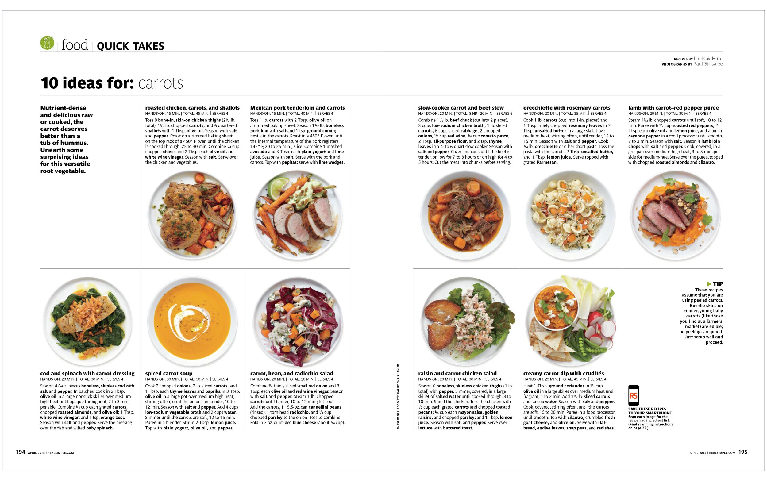 10 Ideas For: Carrots Real Simple