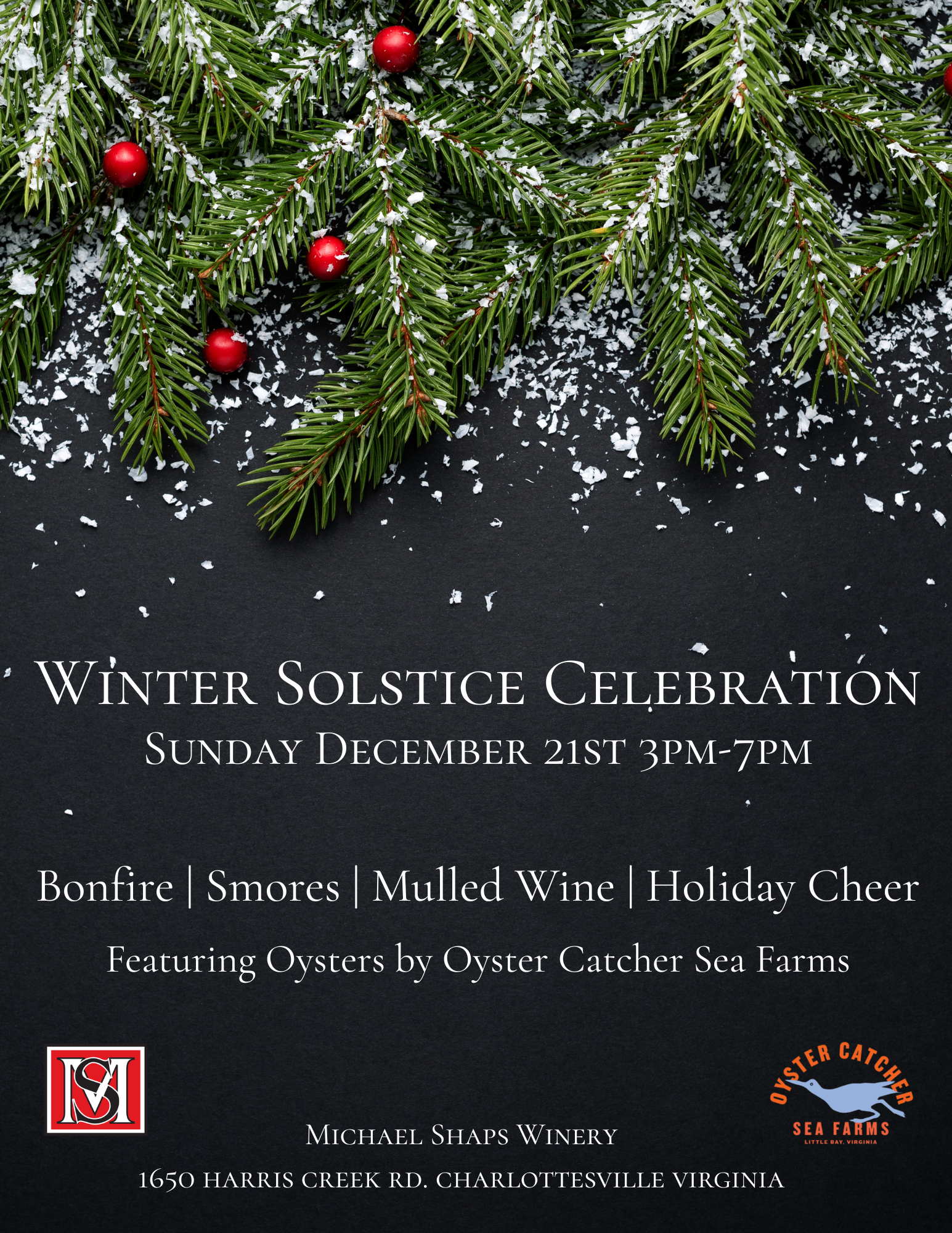 Winter Solstice @ Michael Shaps Winery