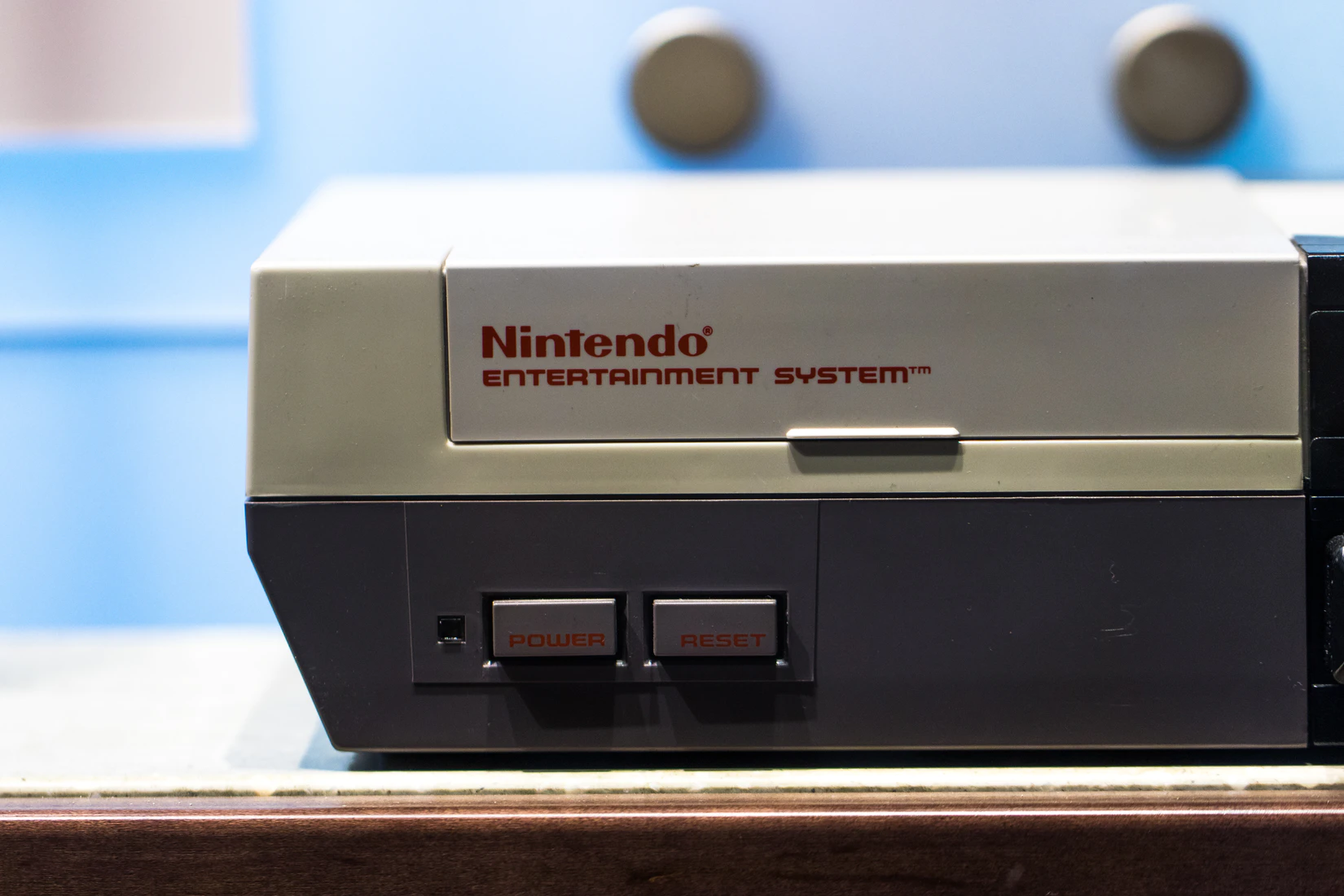 The Nintendo Entertainment system, as released in the USA.