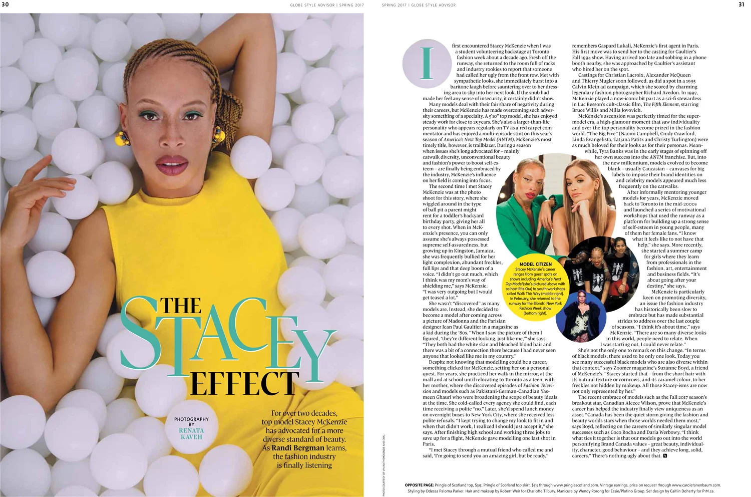 "The Stacey Effect" - Globe Style Advisor