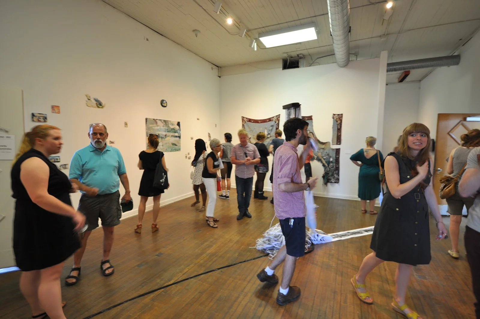 Photo of “Images and Ruins”, a group exhibition I curated at School 33, Baltimore, MD in 2013