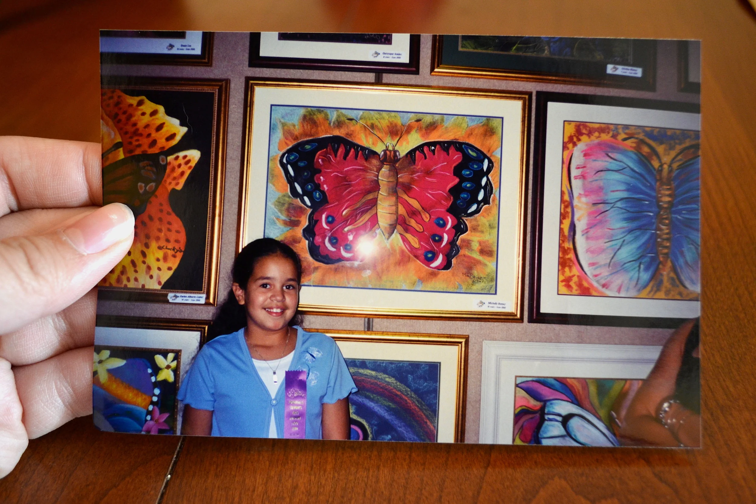 #TBT to those times when I created abuelita paintings AS A CHILD.
