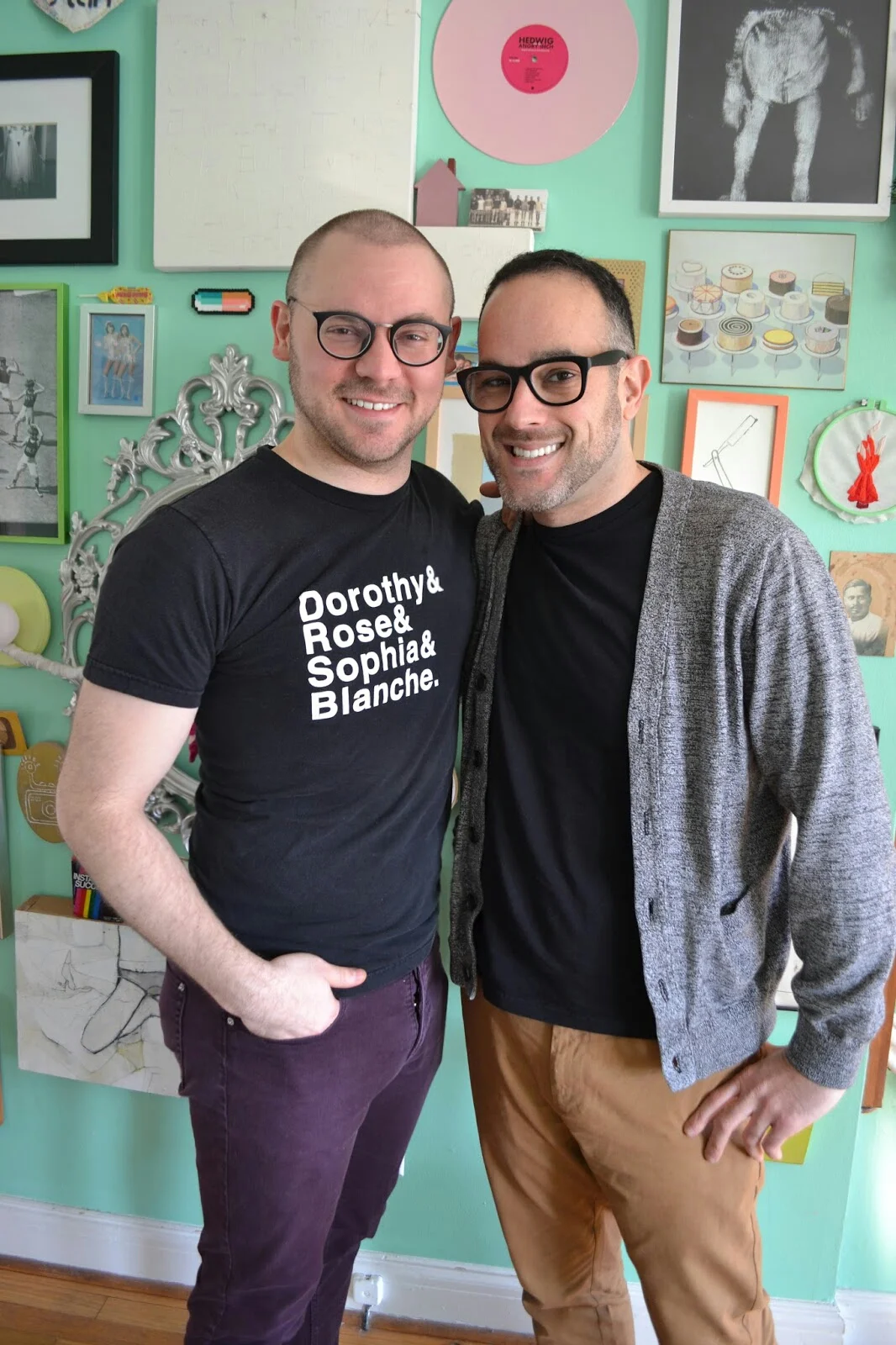 #TBT to that time I visited Zachary (right) and Nick’s (left) home in Baltimore to work on their upcoming Creative Union!