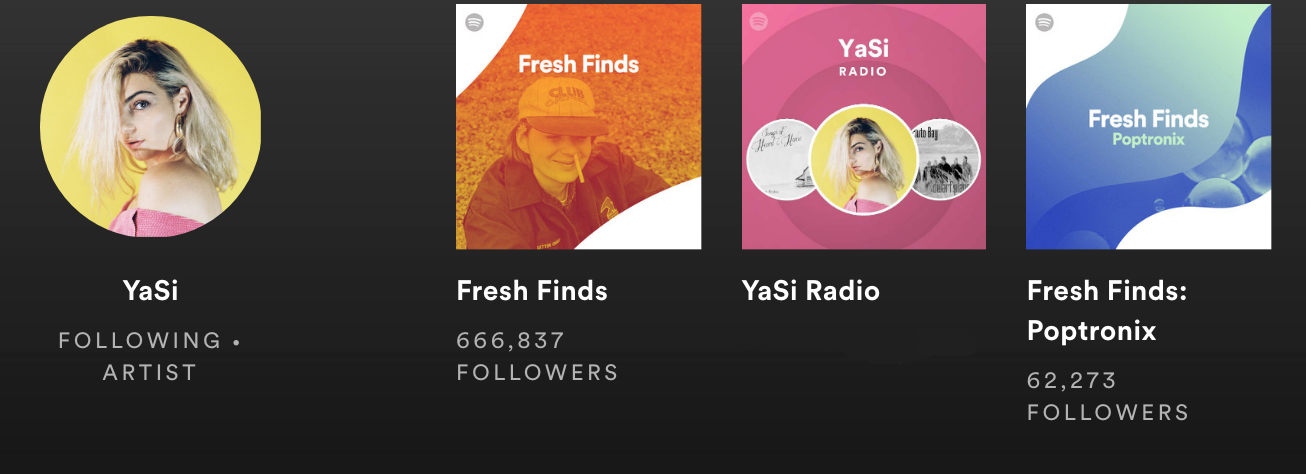 Issues featured in Spotify’s Fresh Finds and Fresh Finds: Poptronix’s May 2019.