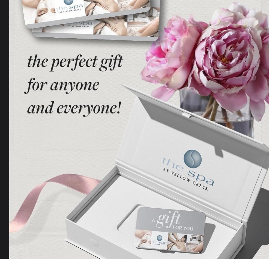 Not sure what to get? Gift them a gift card for any dollar amount and they can  pick the spa treatments that they want!  Our gift cards come wrapped in our luxury gift box, ready to wow the gift receiver!
