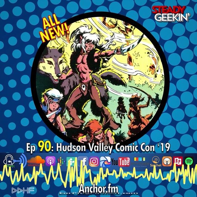 This week we bring you coverage from @hudsonvalleycomiccon 2019! Weβre joined by DW @earplugpodcast and Lewis @theangrygeeks for panel interviews and geeky fun with special guests @ron_marz (#greenlantern , #marvelvsdc ), @joe.st.pierre (#spiderman , #newzodiax ), @jondavey007 (#doctorwho , #torchwood ), Jean and Colin @reality_bomb_comicast and Josh and Conner @batyardproductions !
π₯π₯π₯
Available on @earplugpodcast (LINK IN BIO) @soundcloud @anchor.fm and wherever you get your podcast fix!
SUBSCRIBE RATE and REVIEW! π₯π₯π₯
Shoutouts to
@goguerillafilm @batmanbeyondpodcast @dccollecticast @eachsoldseparatelypodcast @nufd_podcast