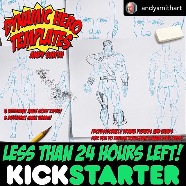 KICKSTARTER LINK IN BIO
π₯π₯π₯ Posted @withrepost β’ @andysmithart It's the final countdown!!! Don't miss out and let's get this campaign funded! π₯π₯π₯
#comicbookartist #andysmith #marvel #dc #ominouspress #geeks #steadygeekin #earplugpodcast