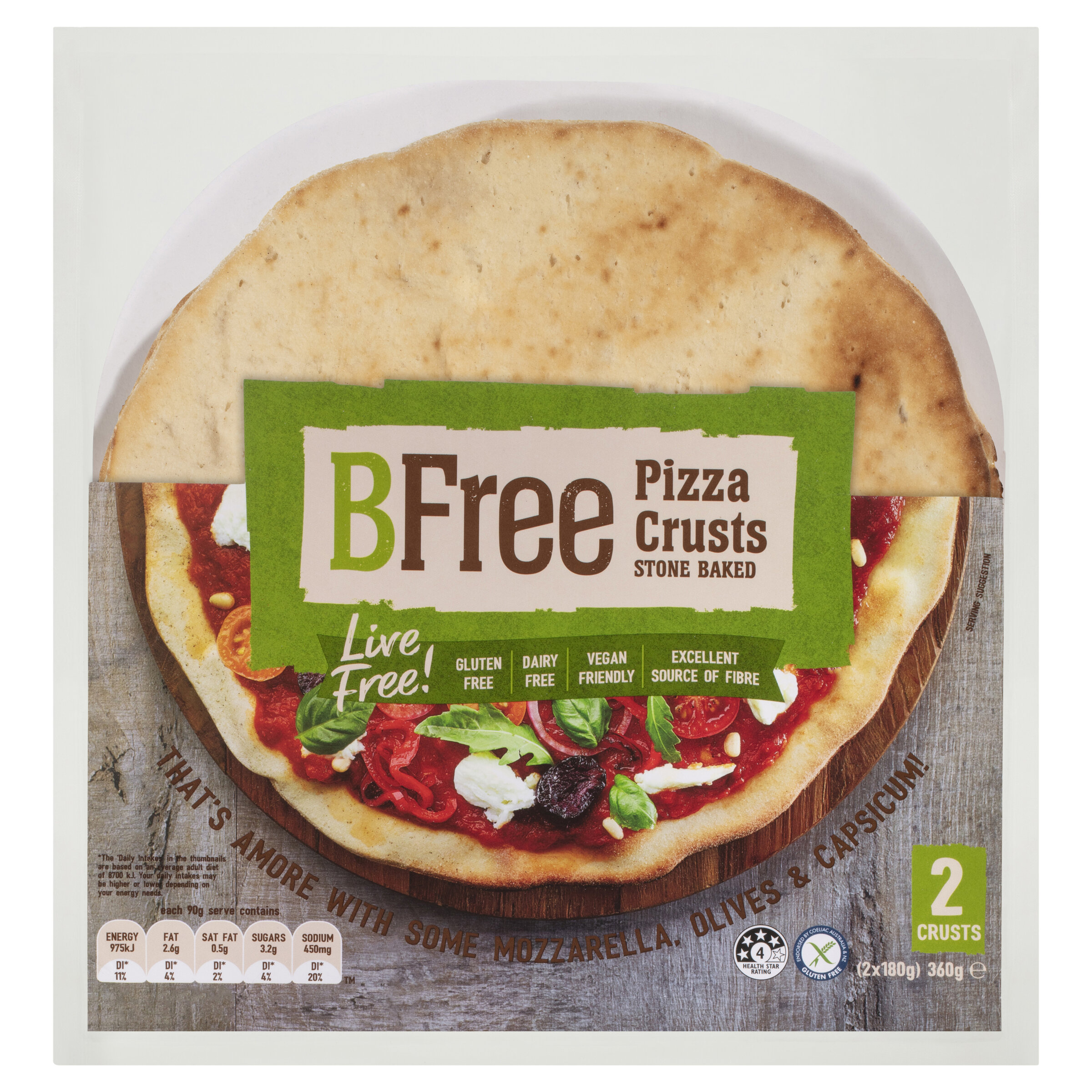 BFree Pizza Crusts — Cakemark
