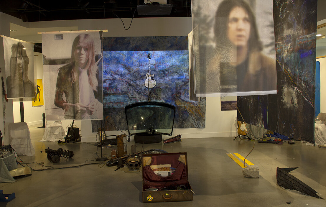 Falling Off the Edge of Nebraska - Installation