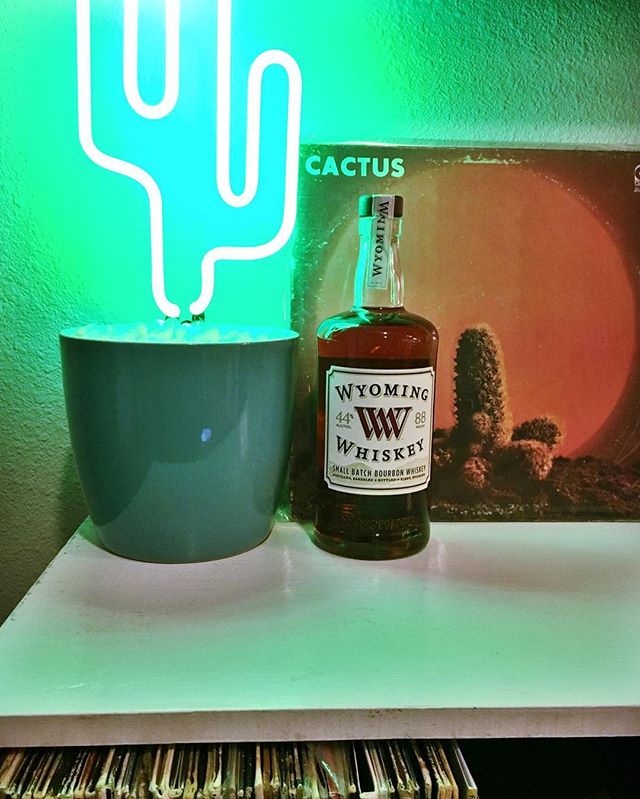 Bringin' in the new year right. Here's to 2017. Cheers y'all. #cactus #2017 #wyomingwhiskey