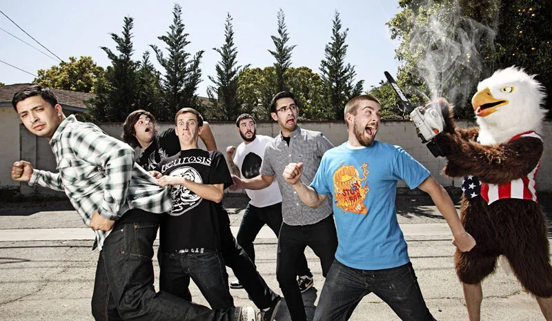 "Set Your Goals" promo shoot for Epitaph Records shot on location in Burbank, CA.