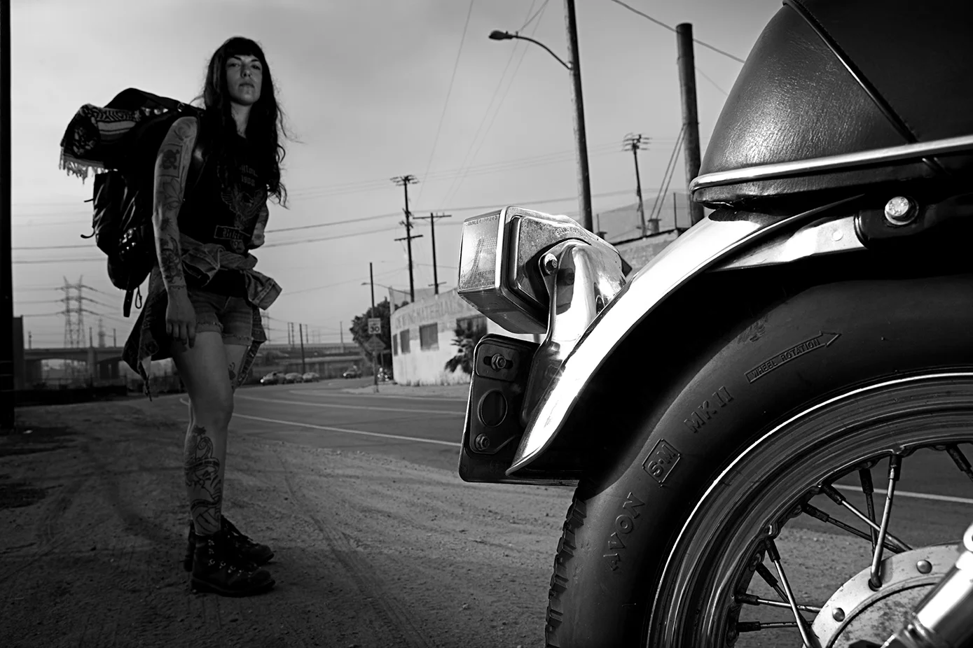"Sweet Hitchhiker" was a personal portrait from a time and place