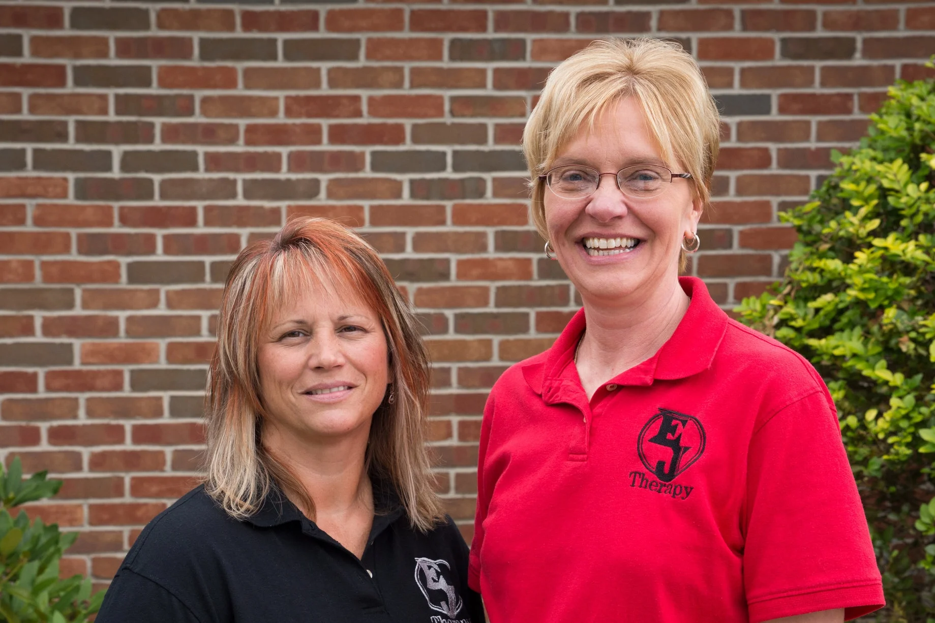 Janine Bair and Eunice Herman