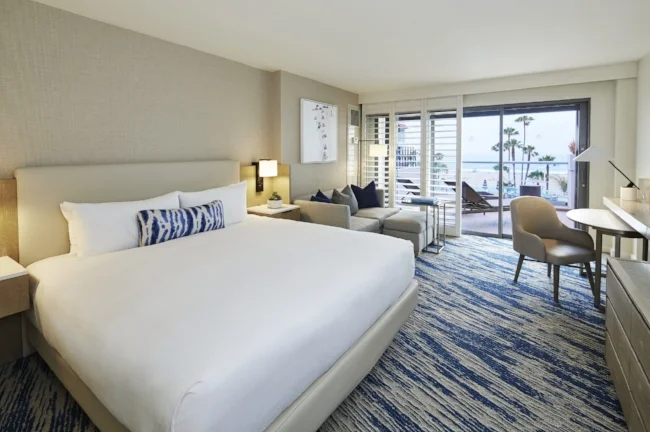 loews santa monica ocean view king terrace