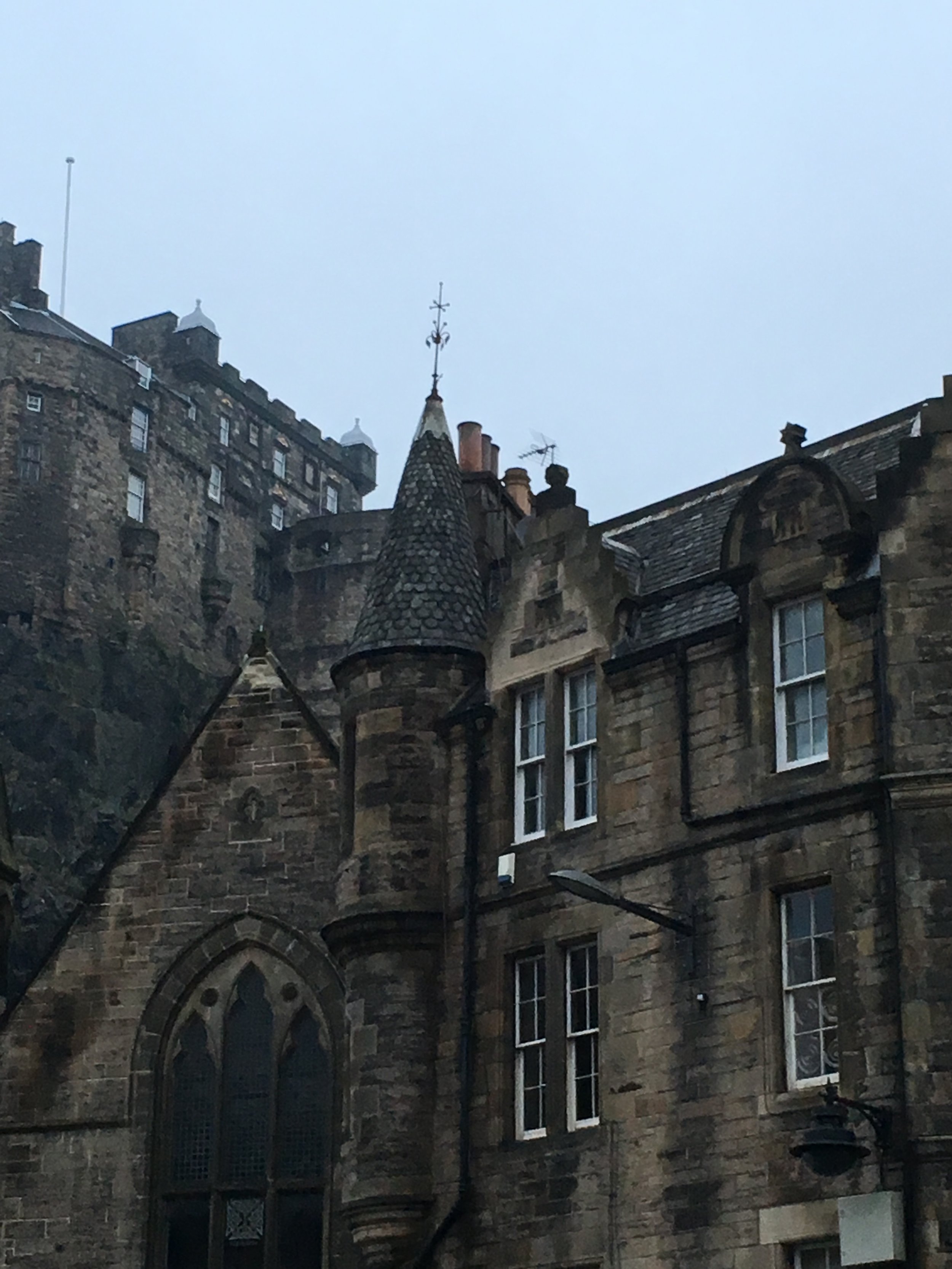 Edinburgh Castle from the Royal Mile 2016