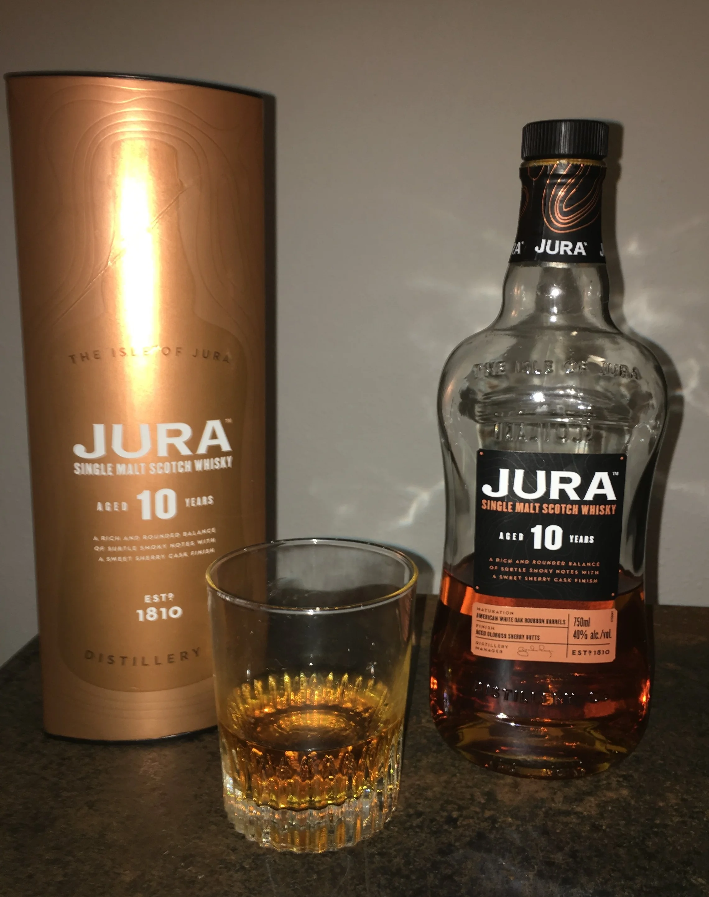 Isle of Jura, 10 Years, 40% ABV