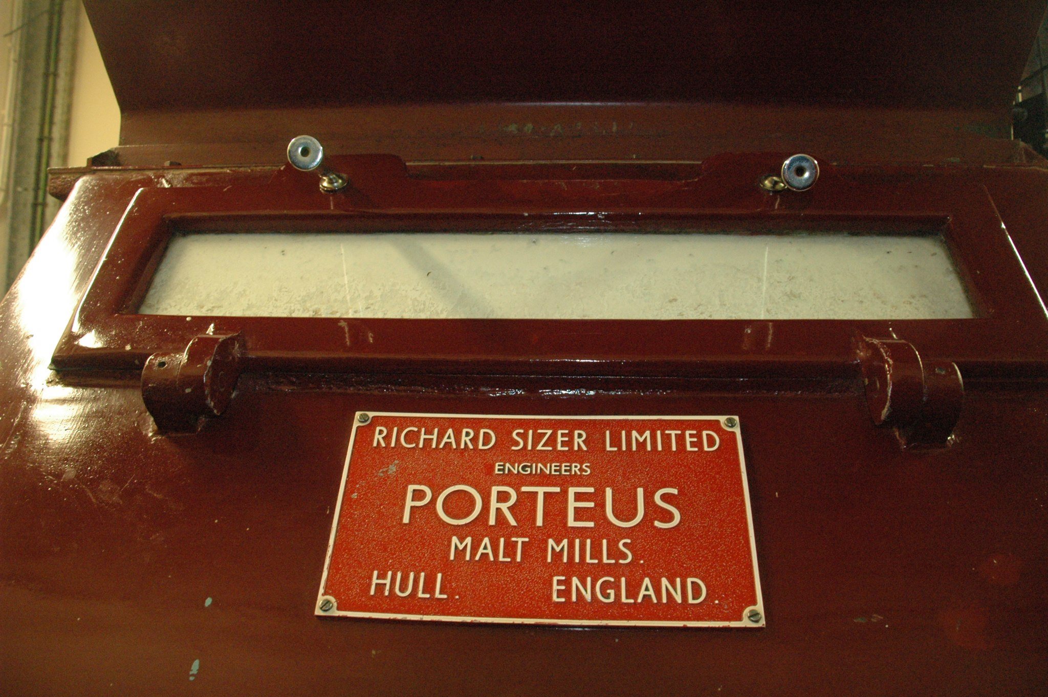 Porteus Malt Mill at Tomatin Distillery