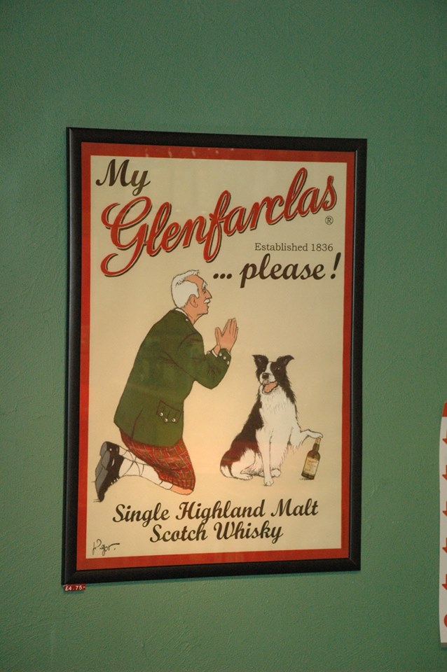 Glenfarclas single malt advertisement